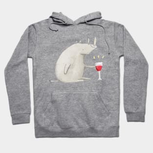 Wino Rhino Hoodie